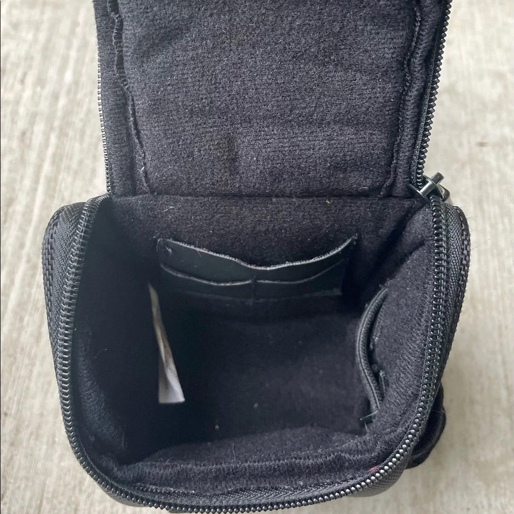 KODAK Camera Case Padded Black Zippered Pouch Bag Belt Loop 6